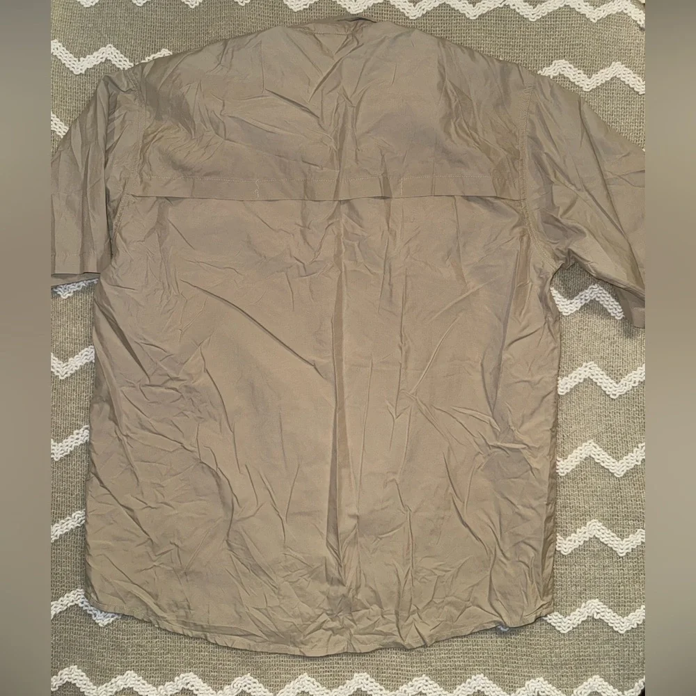 The North Face Men's Tan‎ pocket button Shirt